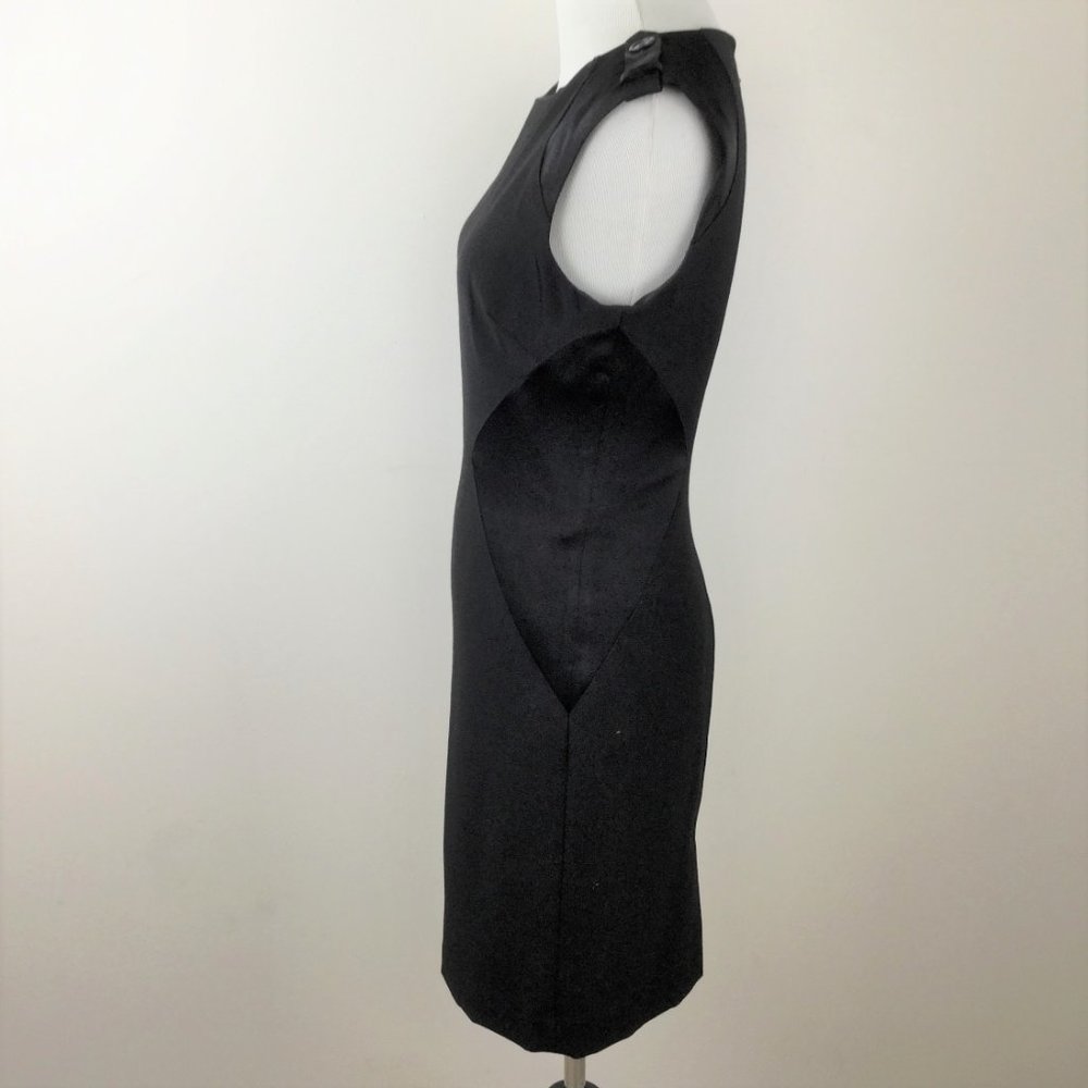 Bebe Black Sheath Dress 4 - Picture 4 of 7